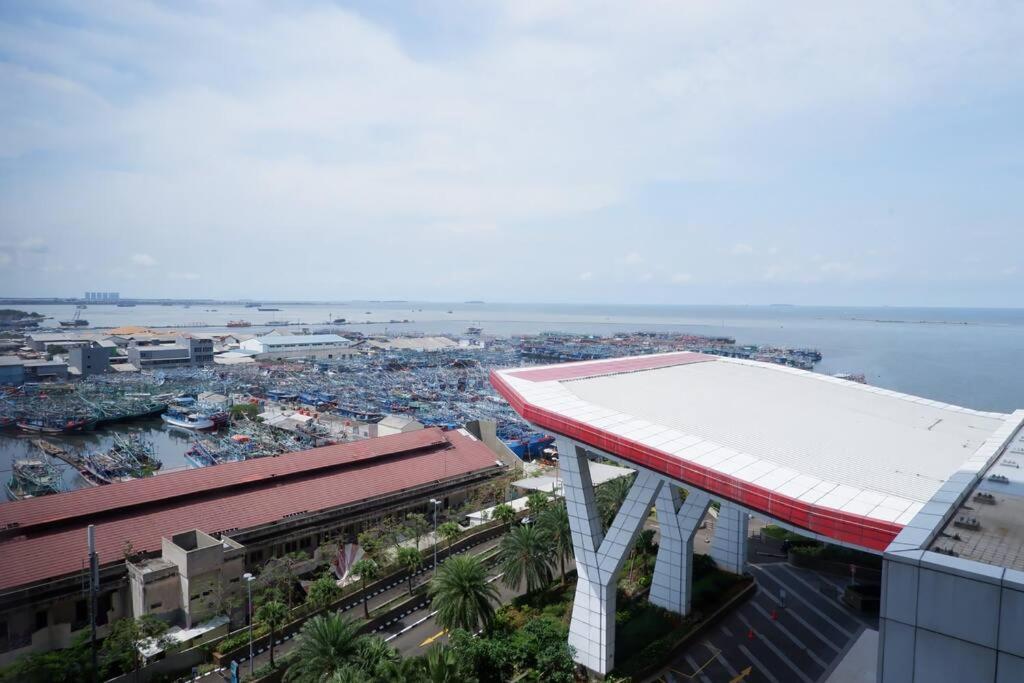 Apartemen 2 Bedroom Sea View 2 Big Bed 1 Sofa Bed Internet Kitchen
